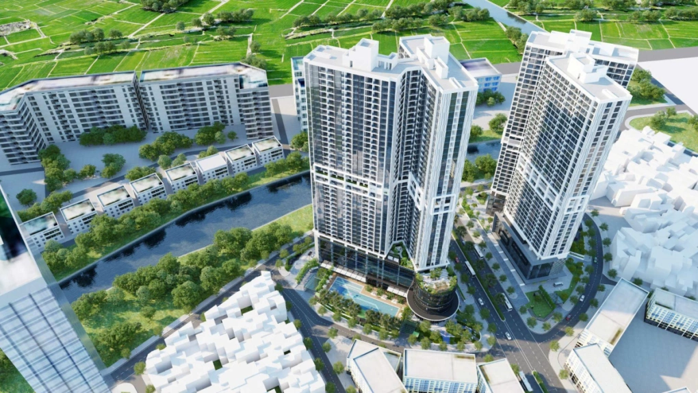 Ảnh phối 3D dự án Kepler Tower.