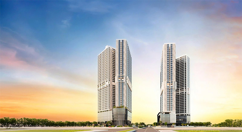 Phối ảnh 3D tổng thể Dự án Kepler Tower.